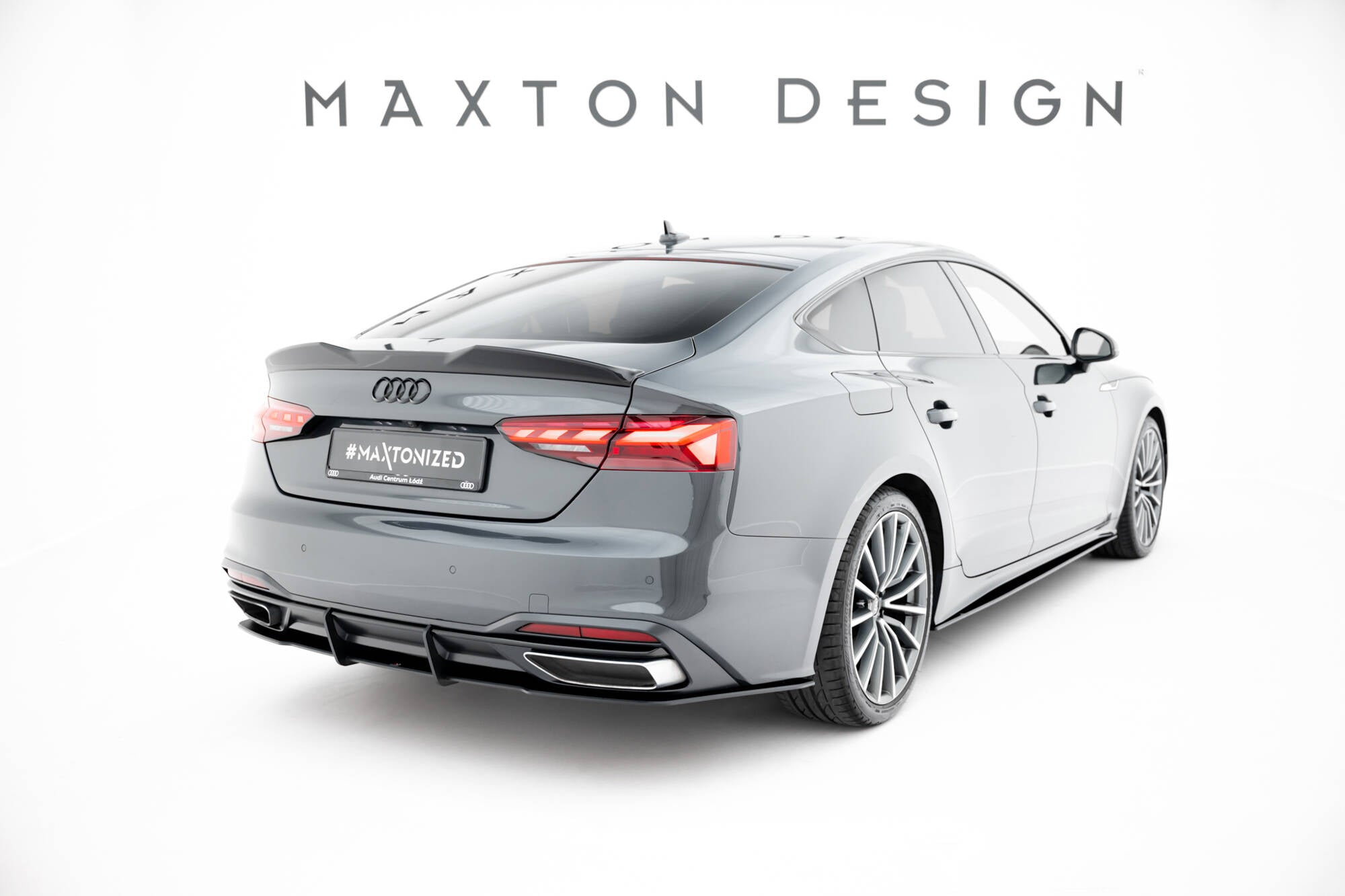 Maxton Design Street Pro Heckschürze passend für Audi A5 F5 Facelift