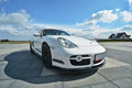 Maxton Design Street+ Spoilerlippe Front Ansatz V.2 passend für PORSCHE CAYMAN S 987C schwarz Hochglanz