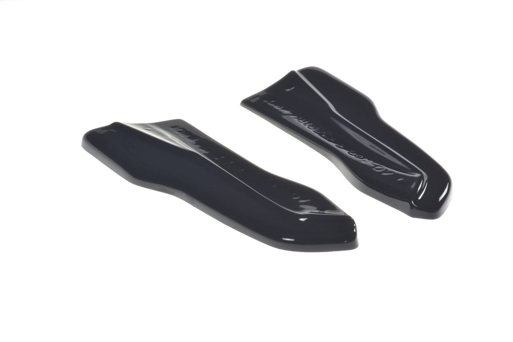Maxton Design Heck Ansatz Flaps Diffusor passend für Volvo V40 R-design schwarz Hochglanz