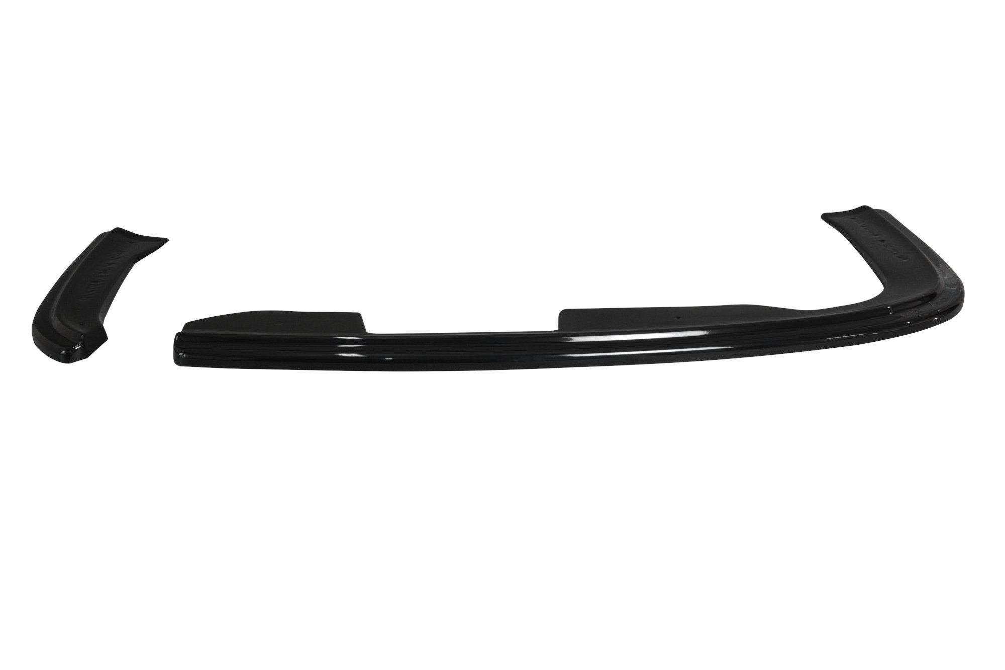 Maxton Design Heck Ansatz Flaps Diffusor passend für Skoda Octavia RS Limousine / Combi Mk2 / Mk2 Facelift schwarz Hochglanz