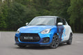 Maxton Design Street+ Spoilerlippe Front Ansatz V.1 passend für SUZUKI SWIFT 6 SPORT schwarz Hochglanz