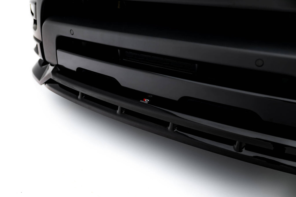 Maxton Design Street+ Spoilerlippe Front Ansatz passend für Land Rover Range Rover Sport Mk2 schwarz Hochglanz