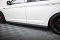 Maxton Design Street+ Seitenschweller Leisten passend für VW Jetta GLI Mk7 Facelift 2 schwarz Hochglanz