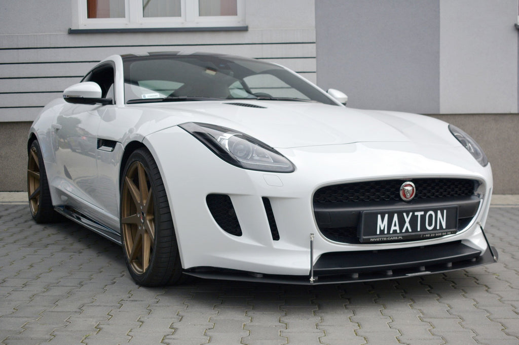 Maxton Design Racing Street+ Spoilerlippe Front Ansatz passend für JAGUAR F-TYPE X152