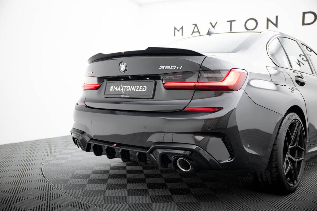 Maxton Design Diffusor Heck Ansatz passend für BMW 3er M-Paket G20 / G21