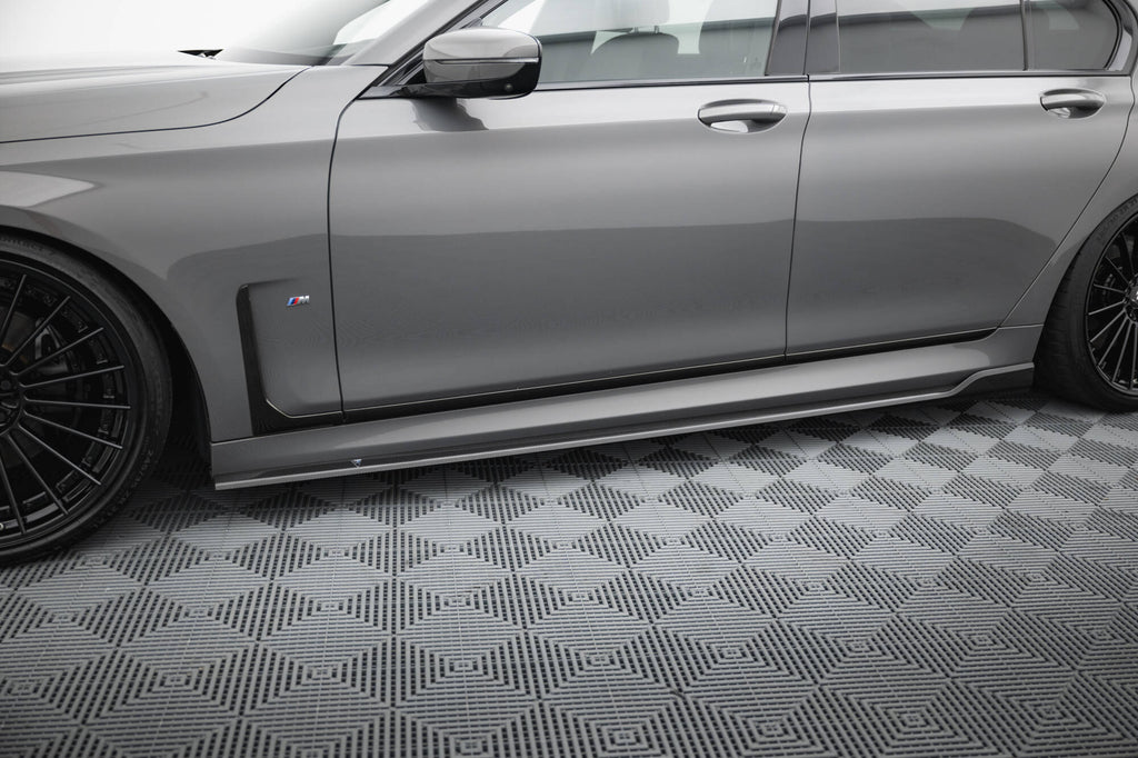 Maxton Design Prepreg Carbon Fiber Seitenschweller BMW 7 M-Paket G11 Facelift für BMW 7er G11