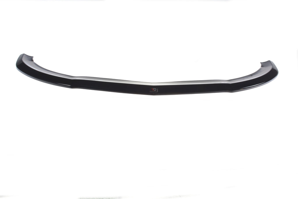 Maxton Design Street+ Spoilerlippe Front Ansatz passend für Mercedes A45 AMG W176 schwarz Hochglanz