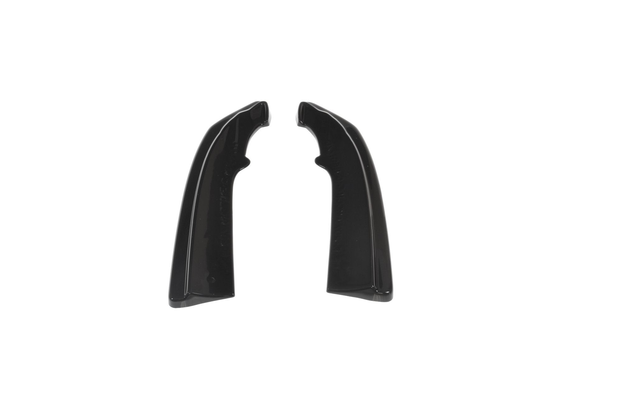 Maxton Design Splitter / Diffusor Heck Ansatz passend für Mercedes-Benz E-Klasse W207 Coupe AMG-Line schwarz Hochglanz