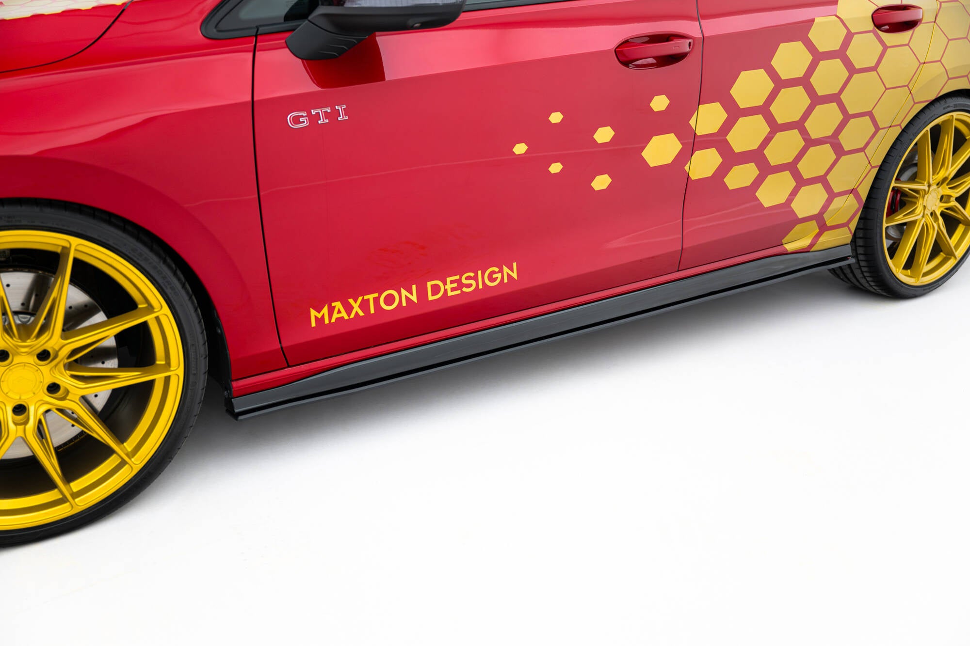 Maxton Design Street Pro Street+ Seitenschweller Leisten passend für VW Golf GTI Clubsport Mk8 Facelift