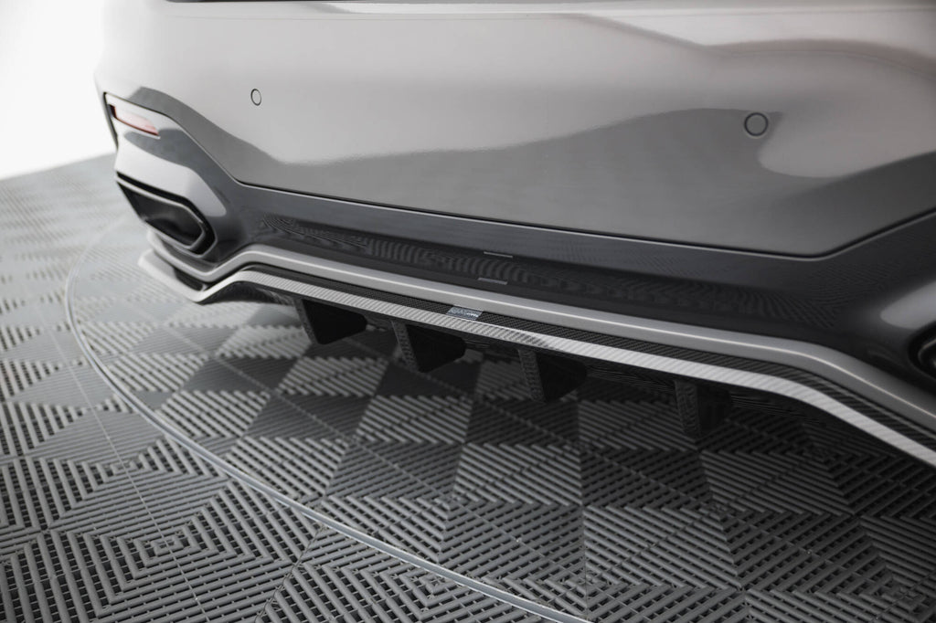 Maxton Design Prepreg Carbon Fiber Rear Splitter BMW 7 M-Paket G11 / G12 Facelift für BMW 7er G11