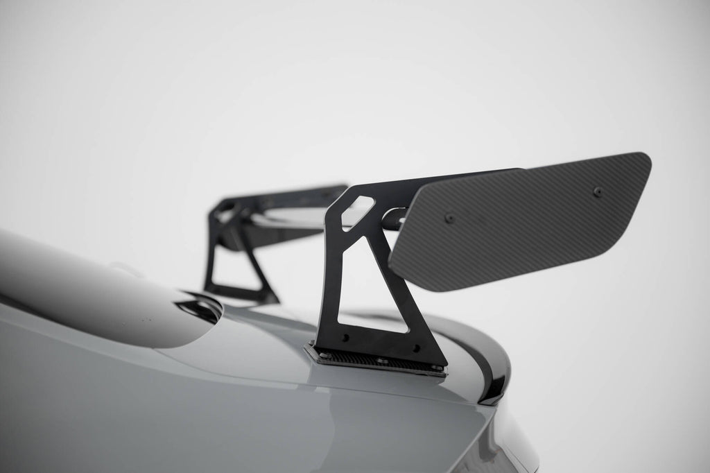 Maxton Design Carbon Spoiler With Upper Swan Mounting + LED Audi A5 / A5 S-Line / S5 / RS5 Coupe F5 / F5 Facelift für Audi A5 / S5 / RS5