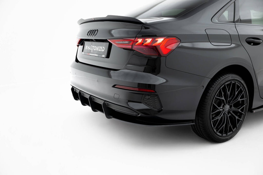 Maxton Design Street Pro Heckschürze passend für Audi A3 Limousine 8Y