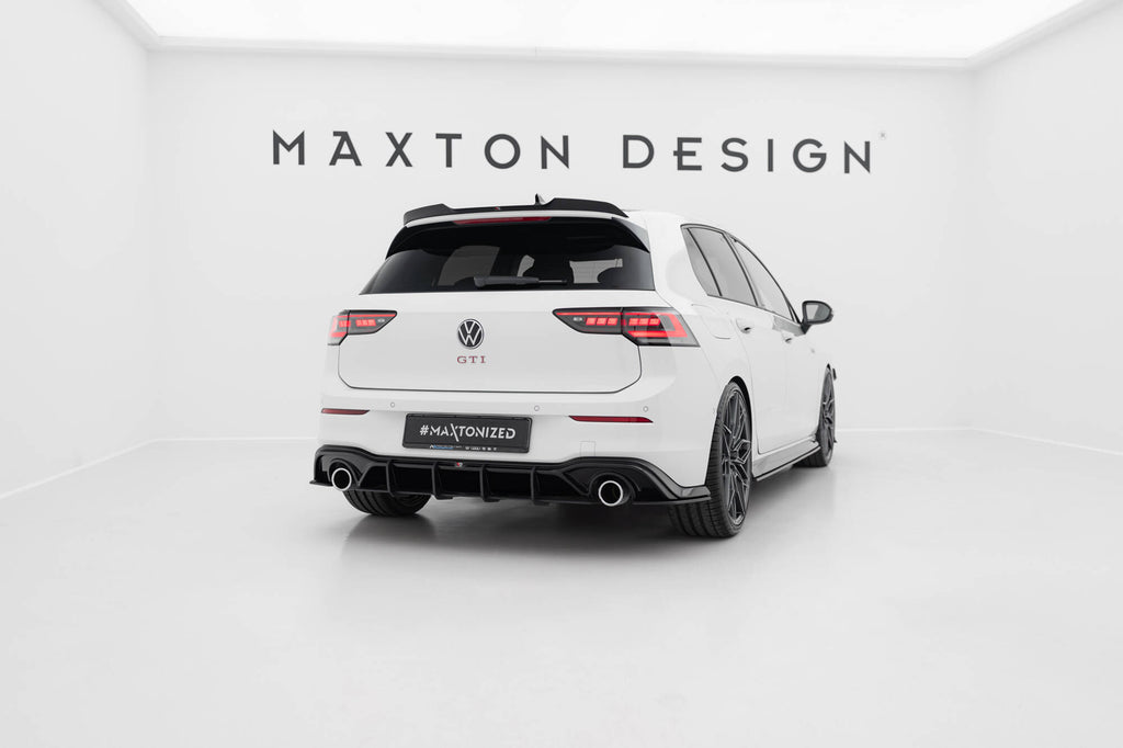 Maxton Design Street Pro Heck Ansatz Flaps Diffusor V.1 passend für VW Golf GTI Mk8