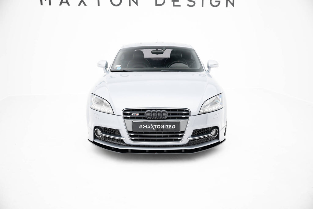 Maxton Design Street Pro Street+ Spoilerlippe Front Ansatz passend für Audi TT S / TT S-Line 8J Facelift