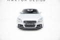 Maxton Design Street Pro Street+ Spoilerlippe Front Ansatz passend für Audi TT S / TT S-Line 8J Facelift