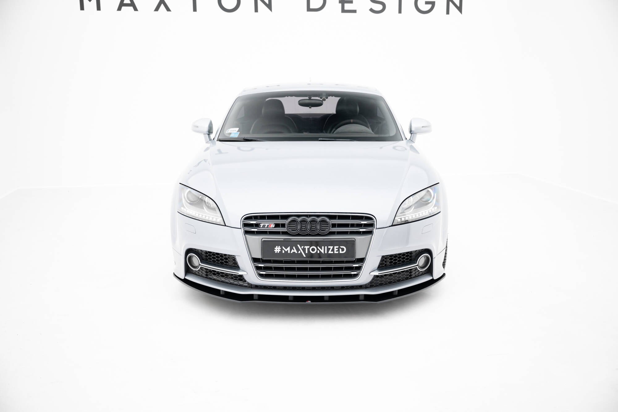 Maxton Design Street Pro Street+ Spoilerlippe Front Ansatz passend für Audi TT S / TT S-Line 8J Facelift