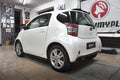 Maxton Design Street+ Mittlerer Diffusor RACE passend für Toyota IQ schwarz Hochglanz