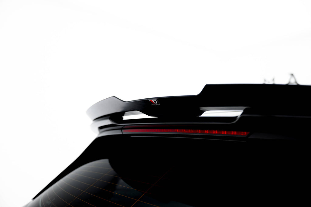 Maxton Design Spoiler CAP V.3 passend für BMW 1er M-Paket F70 schwarz Hochglanz