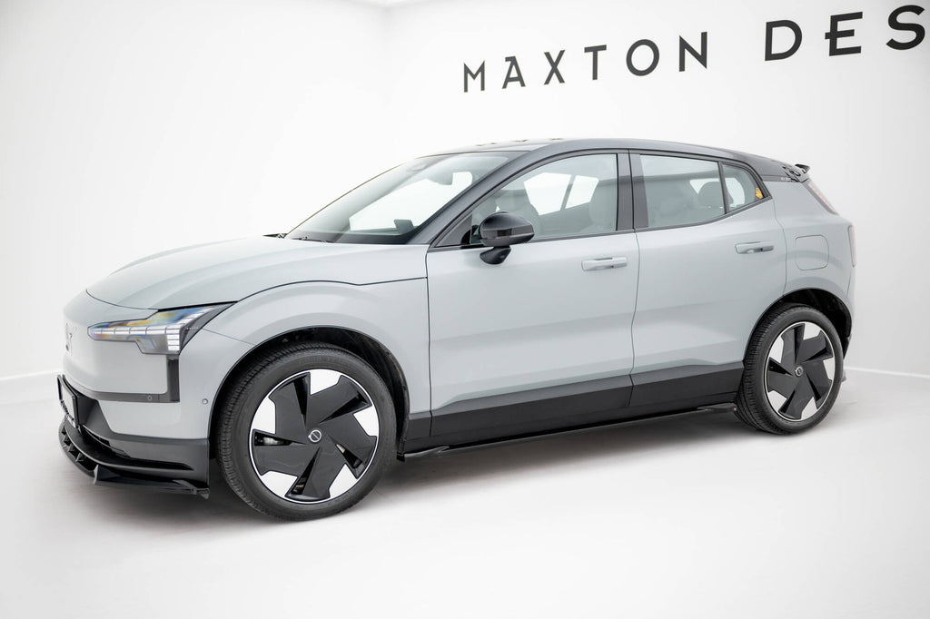 Maxton Design Street+ Seitenschweller Leisten passend für Volvo EX30 Mk1 schwarz Hochglanz