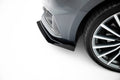 Maxton Design Front Stoßstange Flaps passend für Audi A5 F5 Facelift schwarz Hochglanz