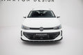 Maxton Design Street+ Spoilerlippe Front Ansatz V.2 passend für VW Passat B9 schwarz Hochglanz