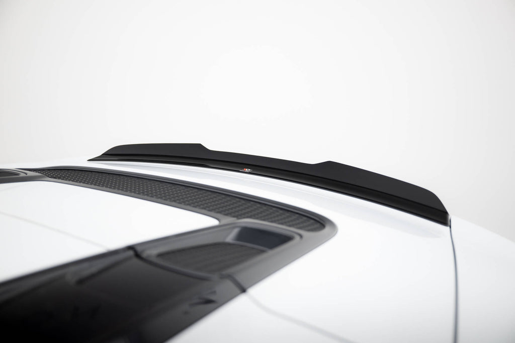 Maxton Design Spoiler CAP passend für Audi R8 Spyder Mk2 schwarz Hochglanz