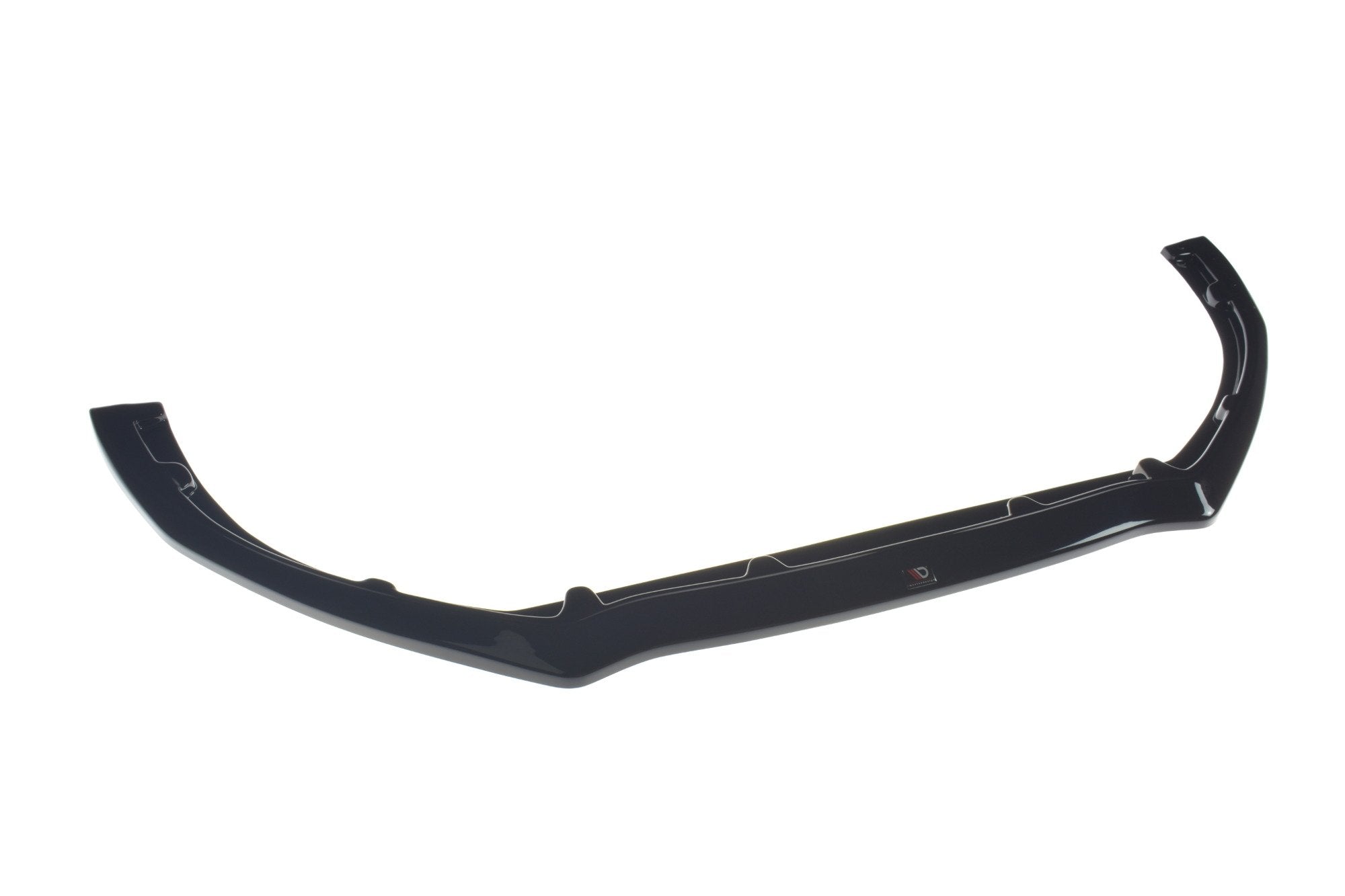 Maxton Design Street+ Spoilerlippe Front Ansatz V.2 passend für Renault Megane IV RS schwarz Hochglanz
