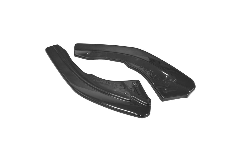 Maxton Design Heck Ansatz Flaps Diffusor passend für BMW M2 (F87) COUPÉ schwarz Hochglanz