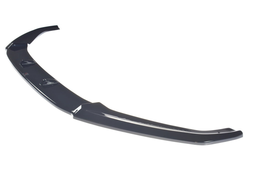 Maxton Design Street+ Spoilerlippe Front Ansatz V.2 passend für Audi TT RS 8S schwarz Hochglanz