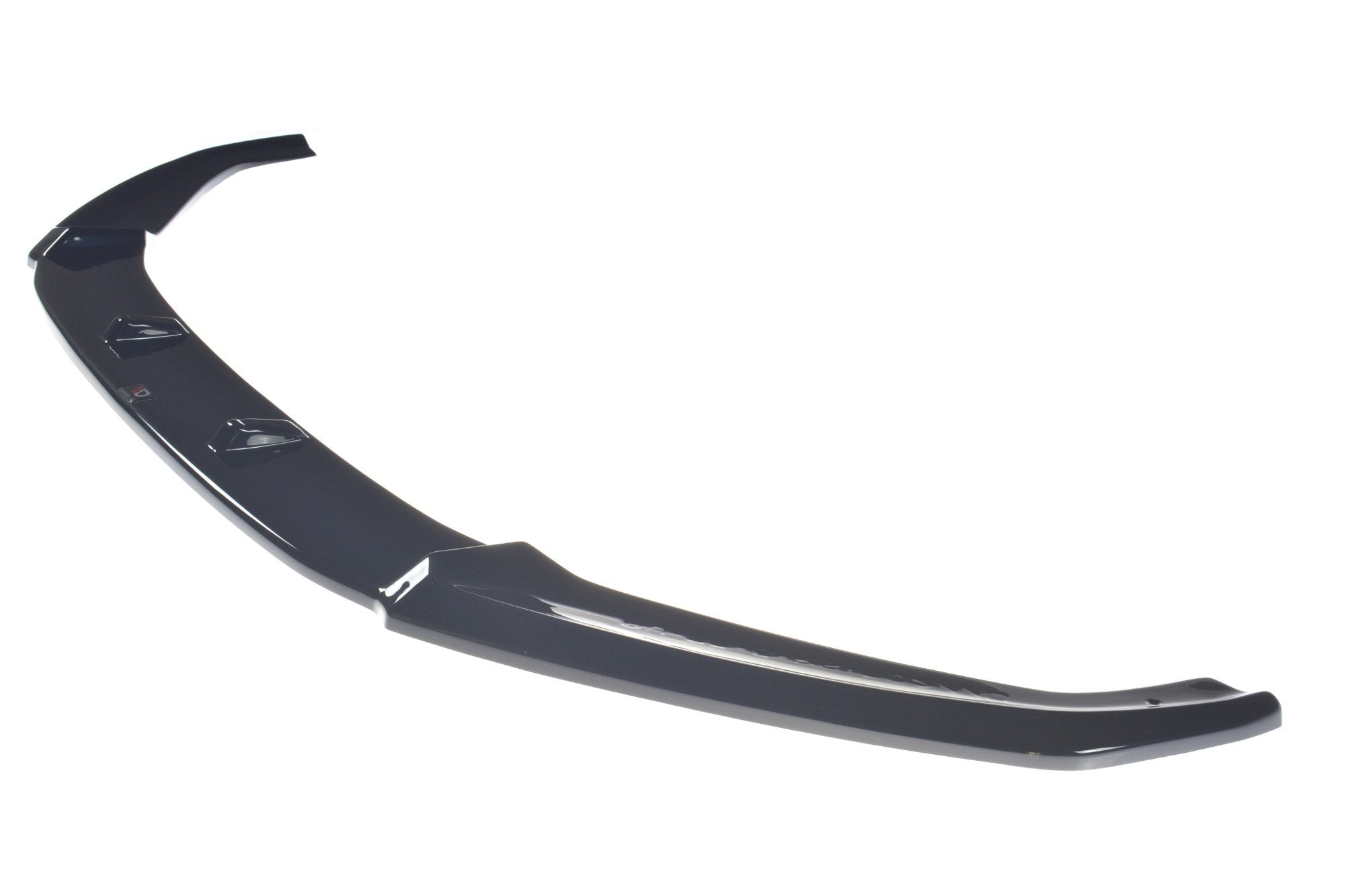 Maxton Design Street+ Spoilerlippe Front Ansatz V.2 passend für Audi TT RS 8S schwarz Hochglanz