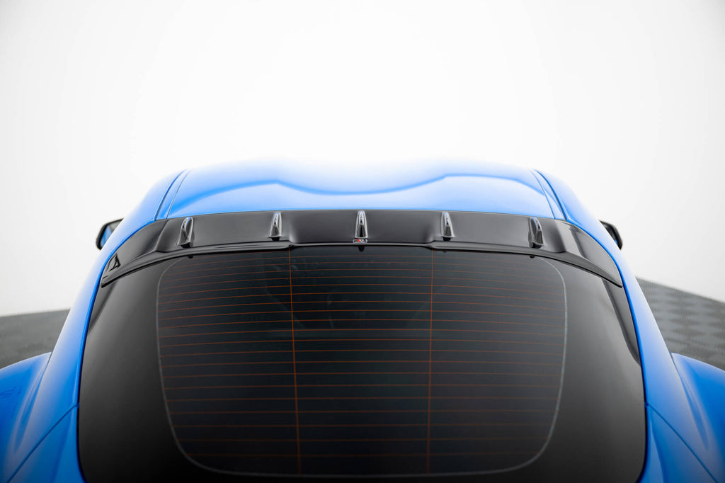 Maxton Design Heckscheiben Spoiler passend für Toyota Supra mk5 schwarz Hochglanz