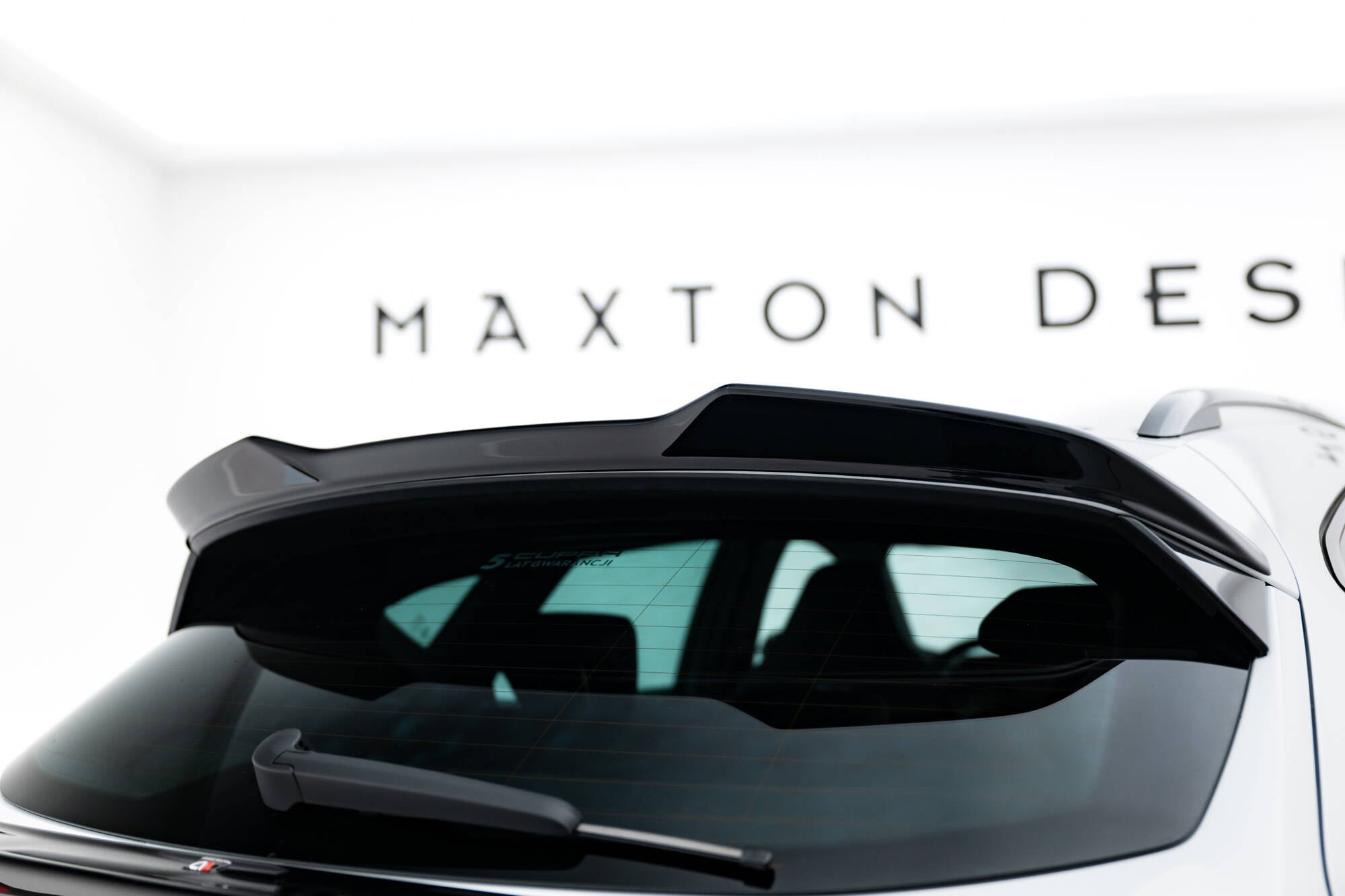 Maxton Design Höher Spoiler CAP 3D passend für Cupra Formentor Mk1 Facelift schwarz Hochglanz