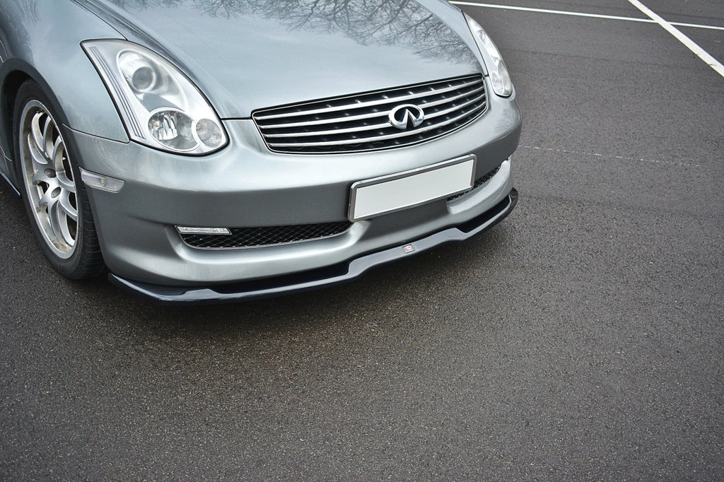 Maxton Design Front Ansatz V.1 für INFINITI G35 COUPE schwarz matt