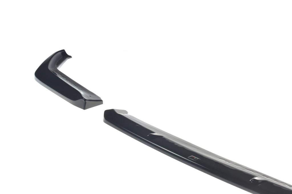 Maxton Design Street+ Spoilerlippe Front Ansatz V.2 passend für BMW M5 F90 schwarz Hochglanz