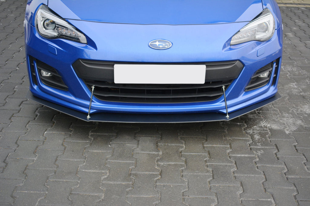 Maxton Design Racing Street+ Spoilerlippe Front Ansatz V.1 passend für Subaru BRZ Mk1 Facelift