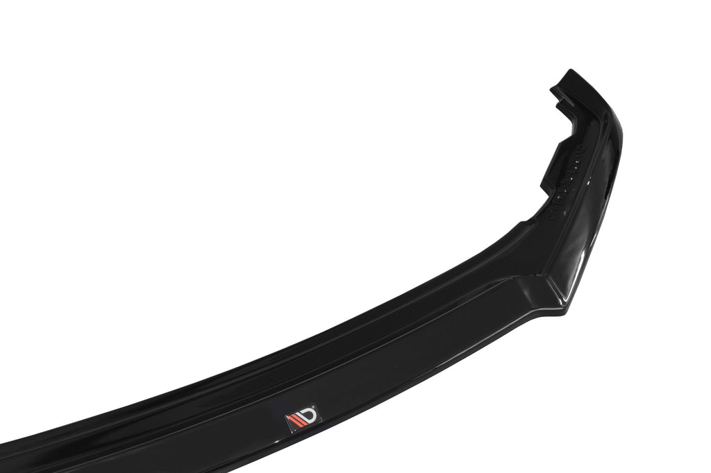 Maxton Design Street+ Spoilerlippe Front Ansatz V.3 passend für Subaru BRZ Mk1 Facelift schwarz Hochglanz