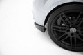 Maxton Design Heck Ansatz Flaps Diffusor passend für Audi TT S-Line 8J Facelift schwarz Hochglanz
