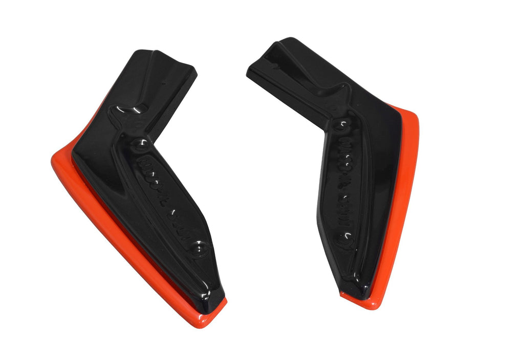 Maxton Design Heck Ansatz Flaps Diffusor V.2 passend für Toyota GT86 Facelift schwarz Hochglanz