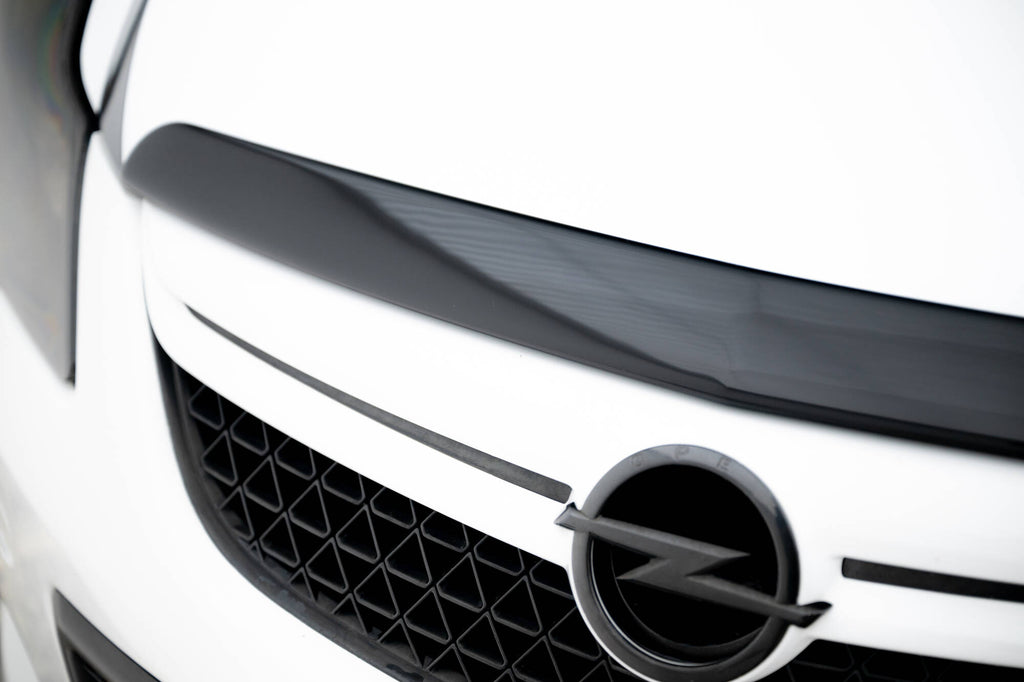 Maxton Design Maske Erweiterung Opel Corsa D OPC / VXR schwarz Hochglanz für Opel Corsa OPC D (Mk4)