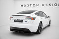 Maxton Design Street+ Mittlerer Diffusor RACE V.2 passend für Tesla Model 3 Performance Mk1 Facelift schwarz Hochglanz