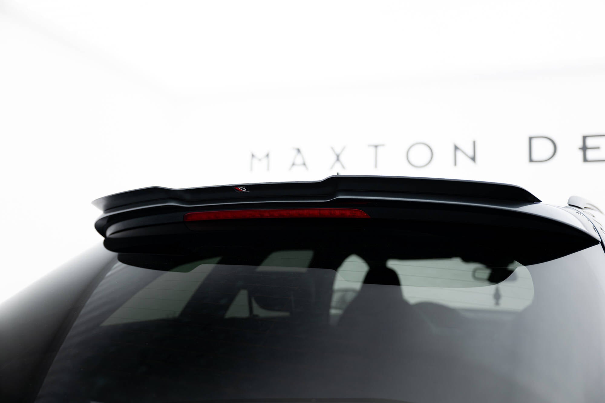 Maxton Design Spoiler CAP passend für Audi A6 S-Line / S6 Avant C7 / C7 Facelift schwarz Hochglanz