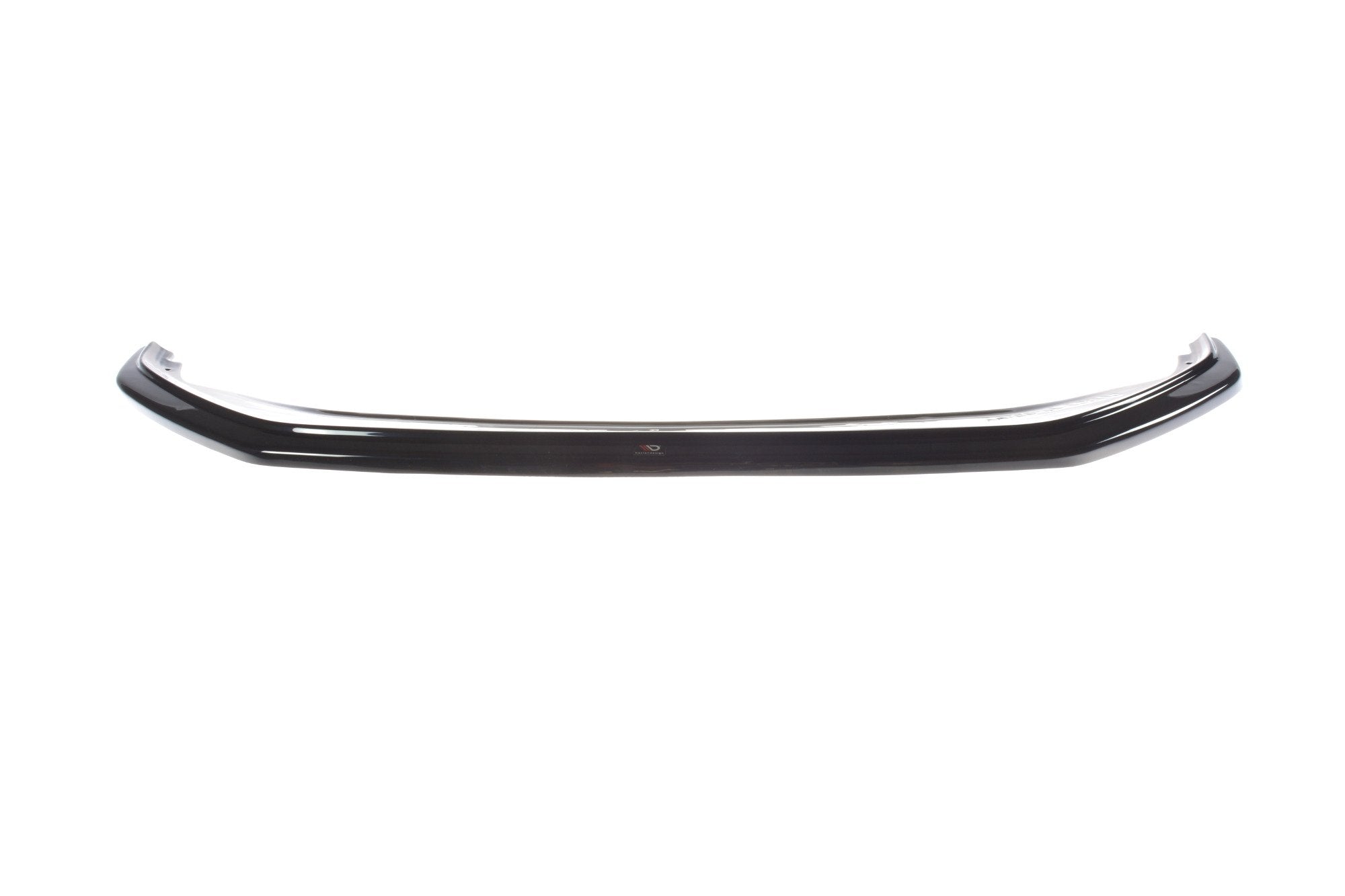 Maxton Design Street+ Spoilerlippe Front Ansatz passend für VW Touareg R-Line Mk3 Facelift schwarz Hochglanz