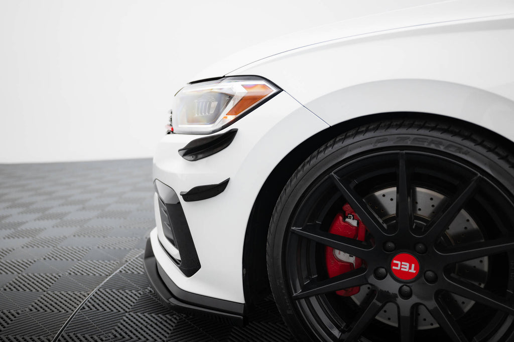Maxton Design Stoßstangen Flaps Wings vorne Canards passend für VW Jetta GLI Mk7