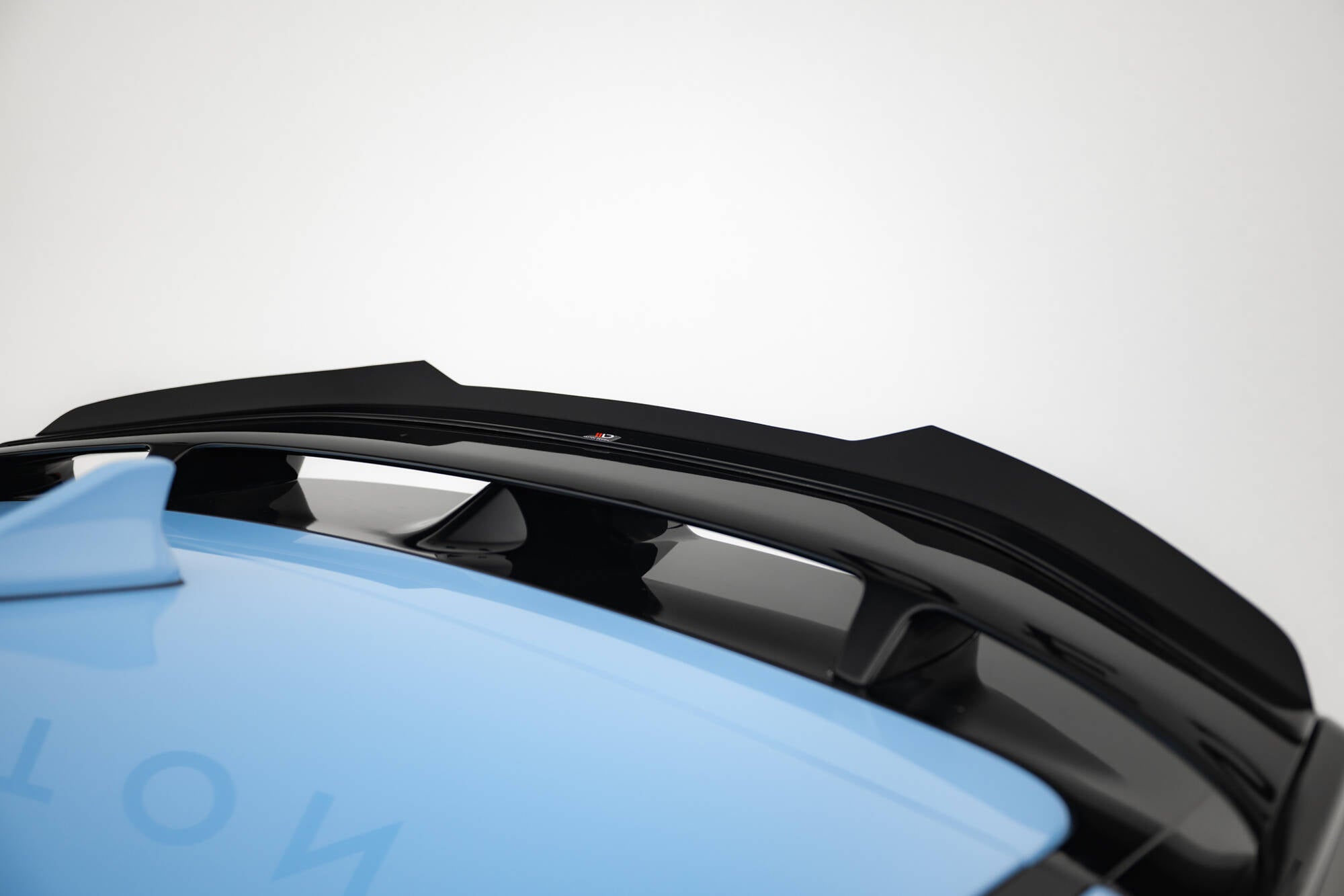 Maxton Design Spoiler CAP passend für Hyundai Veloster N Mk2 schwarz Hochglanz