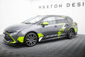 Maxton Design Street+ Seitenschweller Leisten passend für Toyota Corolla GR Sport Touring Sports XII schwarz Hochglanz