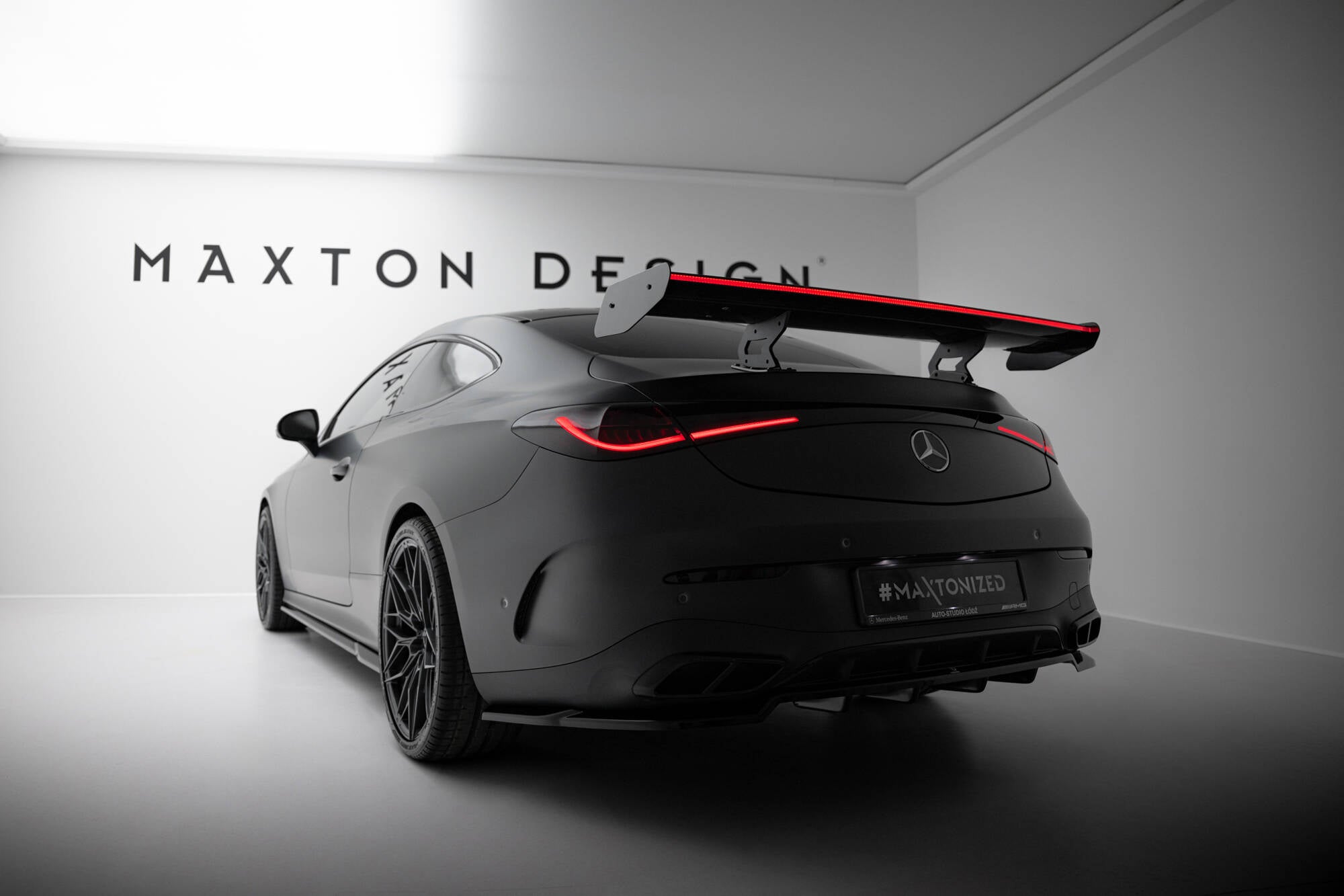 Maxton Design Carbon Spoiler V.1 + LED Mercedes-AMG CLE 53 C236 für Mercedes-Benz CLE C236