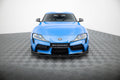 Maxton Design Street+ Spoilerlippe Front Ansatz V.2 passend für Toyota Supra Mk5 schwarz Hochglanz