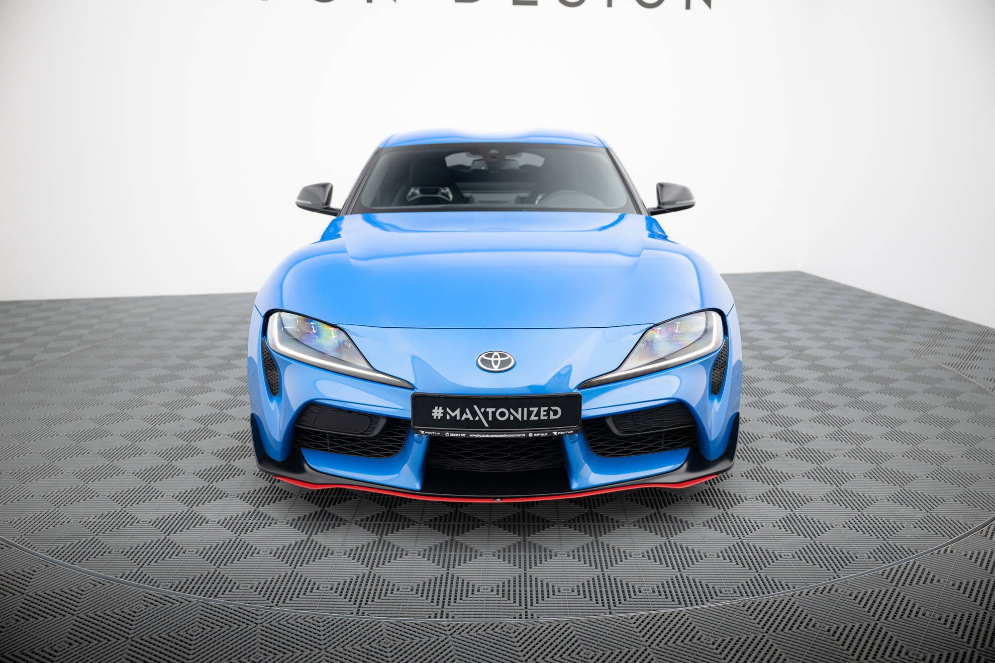 Maxton Design Front Ansatz V.3 für Toyota Supra Mk5