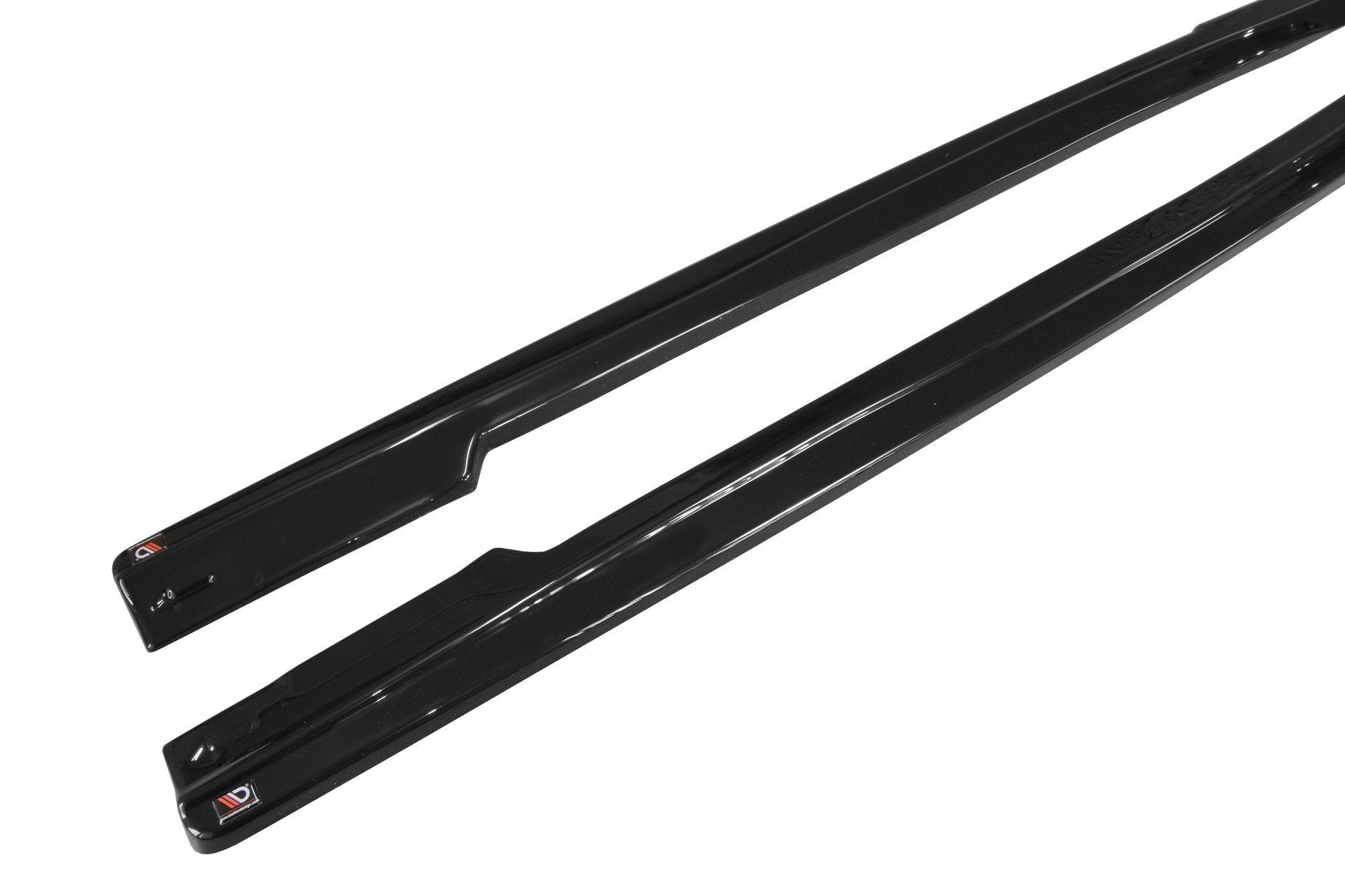 Maxton Design Street+ Seitenschweller Leisten passend für Renault Clio RS Mk4 schwarz Hochglanz