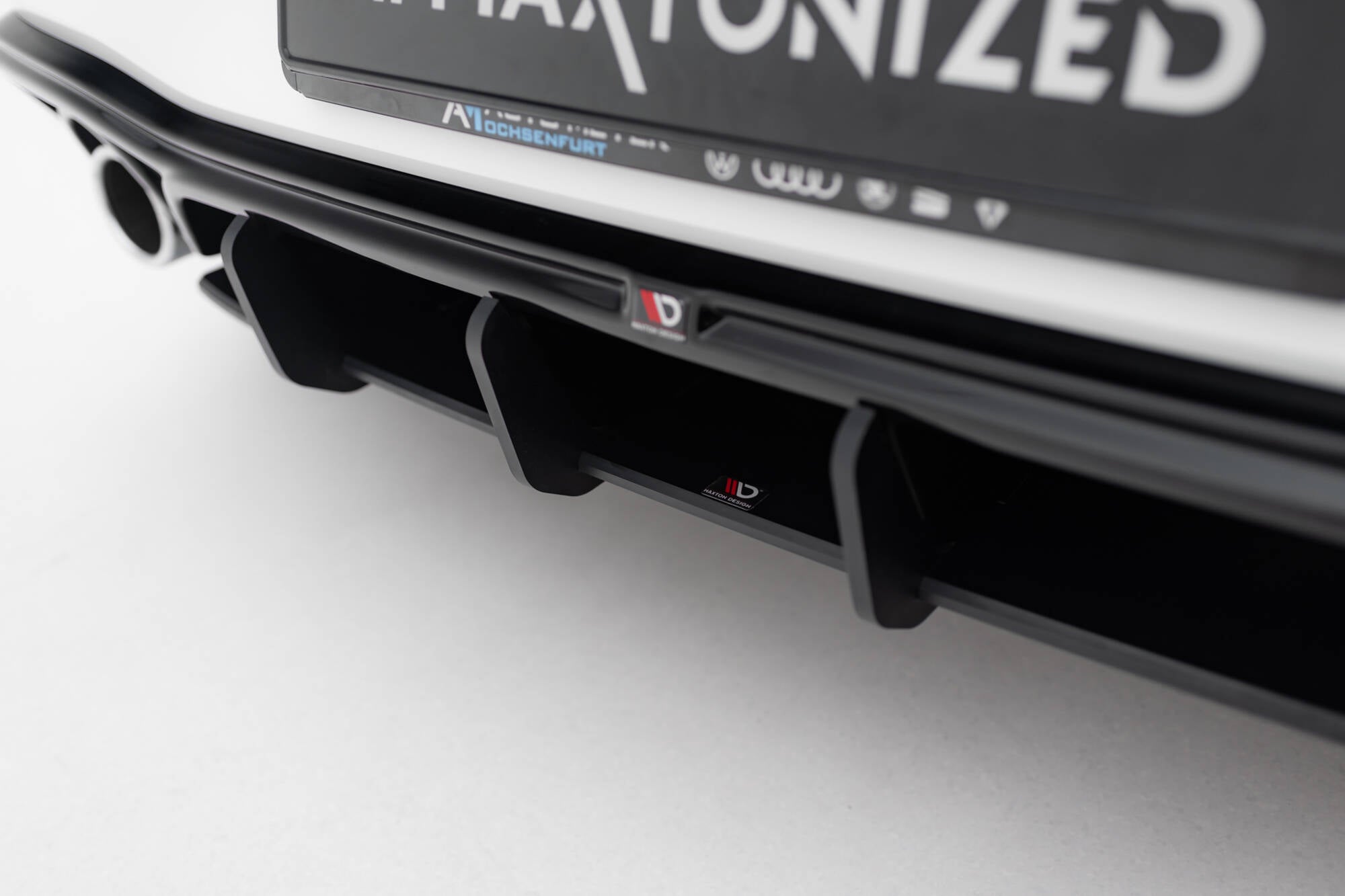 Maxton Design Street Pro Heckschürze V.5 passend für VW Golf GTI Mk8